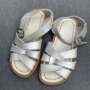 Silver Salt Water sandals toddler